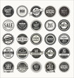 © totallyout - Retro labels and badges collection