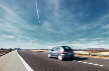 Wall Mural - Highway motion