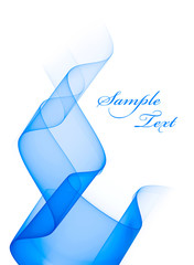 Poster - Blue abstraction