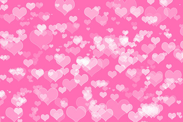 Wall Mural - valentines day heart background 
