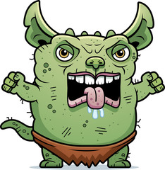 Wall Mural - Angry Ugly Gremlin