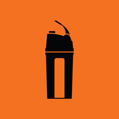 Sticker - Fitness bottle icon