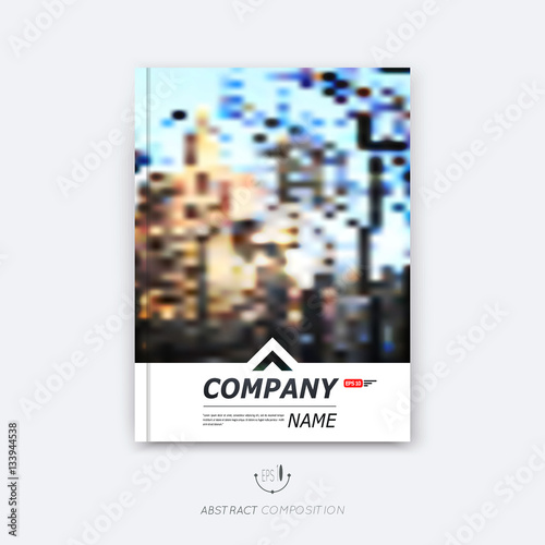 Abstract Composition Urban City View Classic Industrial