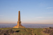 Ham Hill War Memorial near Yeovil in Somerset in England