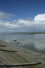 Wall Mural - Barque en baie de Somme,Picardie