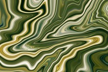 Marble Ink Colorful. Green Marble Pattern Texture Abstract Background. Can Be Used For Background Or Wallpaper