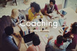 Coaching Educating Instructor Management Concept