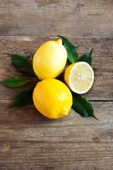 Wall Mural - lemons