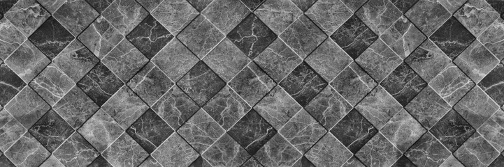 Poster - horizontal ceramic tiled texture for pattern and background