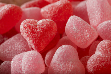 Sticker - Sweed Red Heart Shaped Candy