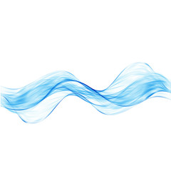 Blue wavy background