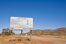 Outback Western Australia Sign Gibb River Road