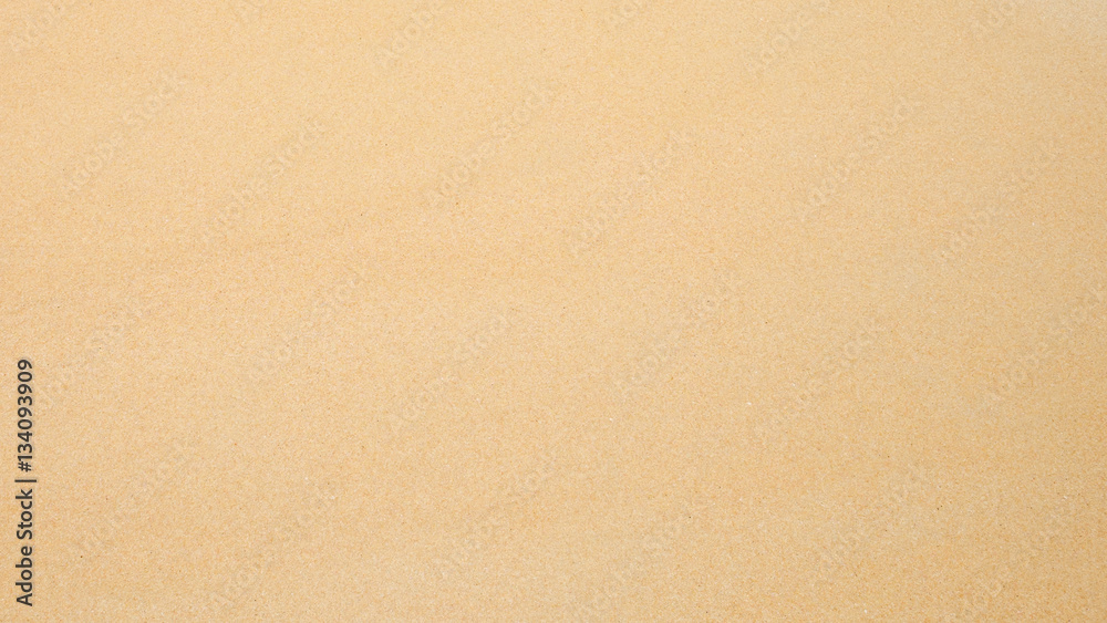 Top view of sand texture. Sandy beach for background. - obrazy, fototapety, plakaty 