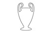 Pictogram - Champions League Trophy - Piktogramm - Pokal, Henkelpott
