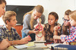 © Yakobchuk Olena - Fascinated children visiting interesting school