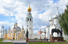 View Of Vologda Kremlin.