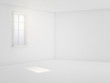 © helga1981 - light white empty room. 3d render