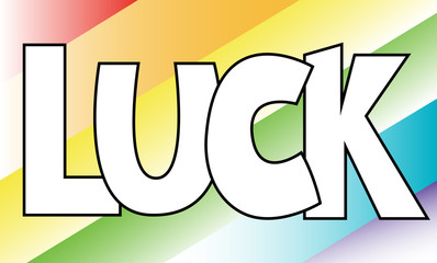 Sticker - Rainbow Luck