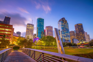 Downtown Houston skyline