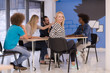 © .shock - Multiethnic startup business team on meeting