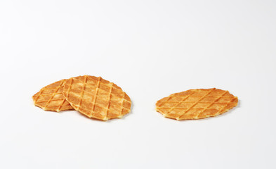 Wall Mural - butter waffle cookies