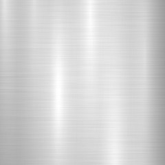 metal abstract technology background with polished, brushed texture, chrome, silver, steel, aluminum