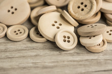 Wooden Sewing Buttons
