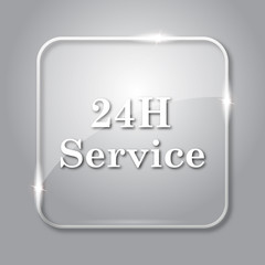 Wall Mural - 24H Service icon