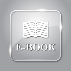 Canvas Print - E-book icon