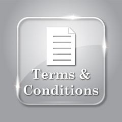 Wall Mural - Terms and conditions icon