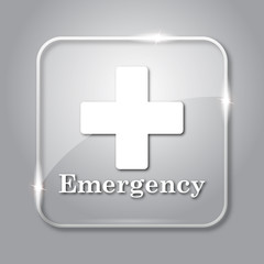 Canvas Print - Emergency icon