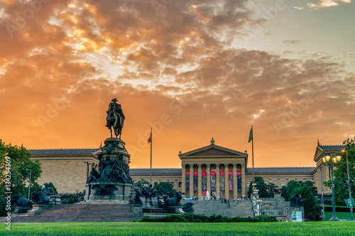 Fotografía Museum of Art in Philadelphia, USA