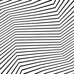 Poster - Monochrome texture, monochrome pattern with random shapes (lines
