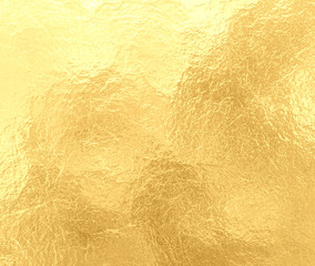 luxury gold background with marbled crinkled foil texture, old elegant yellow paper with textured cr