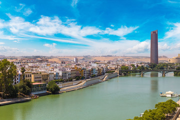 Guadalquivir river in Sevilla