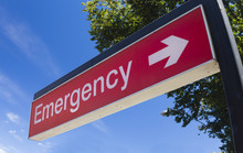 Emergency Sign Of A Hospital