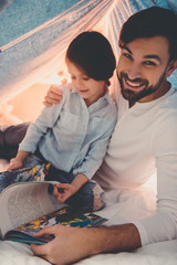 Wall Mural - Father and daughter