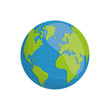 © djvstock - Isolated earth world icon vector illustration graphic design