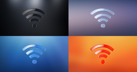 Wi-Fi 3d Icon