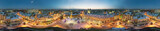 Fototapeta Psy - Night view of the Ivano-Frankivsk