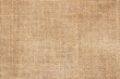 Sackcloth or burlap background with visible texture  copy space for text and other web  print design elements.