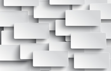 Wall Mural -  Optical illusion black and white