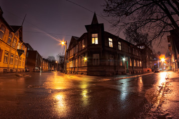 Wall Mural - House On The Corner