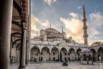 Wall Mural - The Blue Mosque Istanbul, Turkey. Sultanahmet Camii.