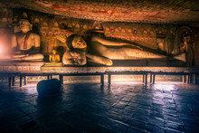 Ancient Cave Temple At Dambulla, Sri Lanka