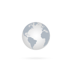 Wall Mural - earth globe icon vector