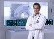 © nyul - Asian doctor in MRI room at hospital