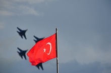 Jet And Turkish Flag