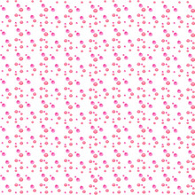 The Abstract Pattern Of Pink Colorful Watercolor Circles Different Sizes. Simple Round Geometric Shapes Randomly Scattered