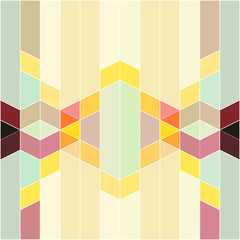 Vector abstract colorful geometric pattern retro and art deco st